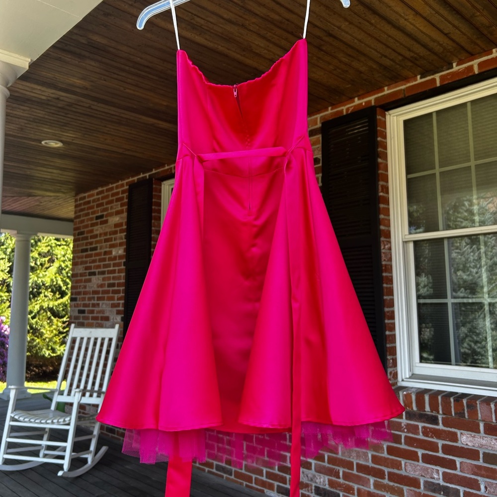 Vibrant Pink Kids Dress